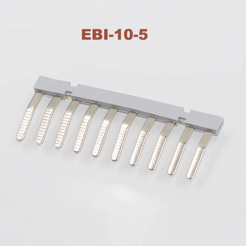 Side Plug-in Connector center short circuit connection strip EBI-10-5 Din Rail Terminal block Morsettiera UK3N MBKKB2.5 fittings
Side Plug-in Connector center short circuit connection strip EBI-10-5 Din Rail Terminal block Morsettiera UK3N MBKKB2.5 fittings