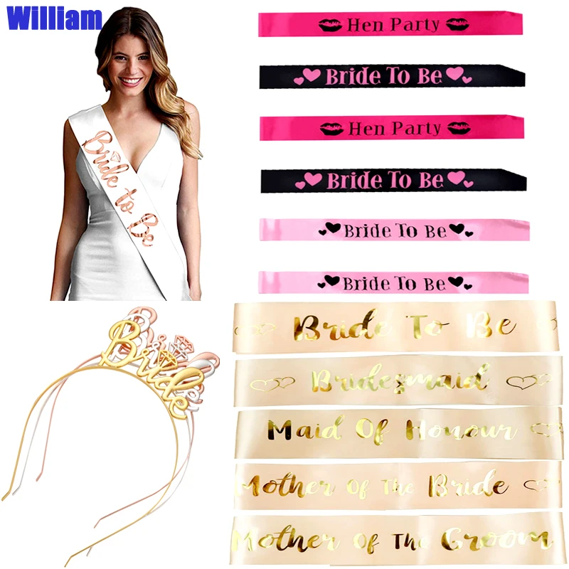 Wedding Hair Decoration Bridal Shower Wedding Veil Team Bride To Be Satin Sash Bachelorette Party Girl Hen Party Decoration
Wedding Hair Decoration Bridal Shower Wedding Veil Team Bride To Be Satin Sash Bachelorette Party Girl Hen Party Decoration