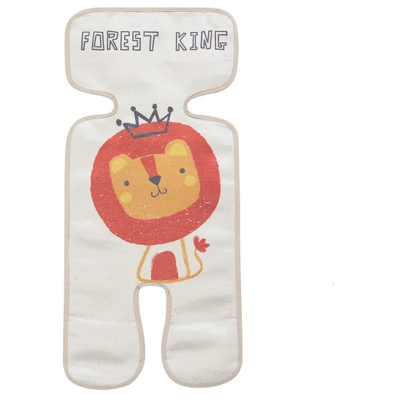 Cartoon Lion Baby Pushchair Cushion For Summer Universal Washable Ice Silk Mat Stroller Accessories Dining Chair Seat Pad Mats
Cartoon Lion Baby Pushchair Cushion For Summer Universal Washable Ice Silk Mat Stroller Accessories Dining Chair Seat Pad Mats