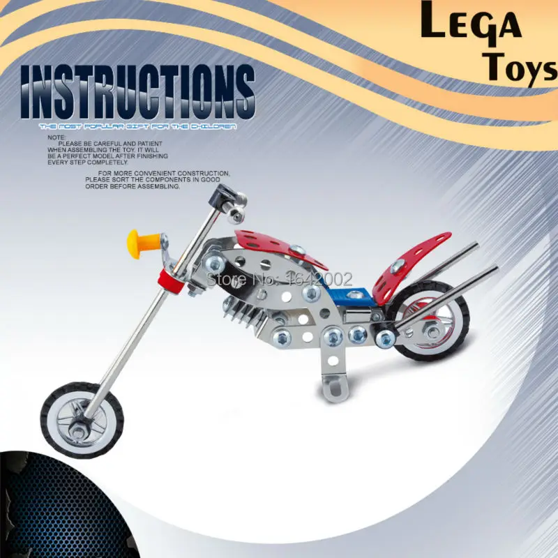 Technic Motorcycle Exploiture Model DIY Vehicle Building Bricks Metal Block Set Toy Gift for Kids Toys 103PCS/Set
Technic Motorcycle Exploiture Model DIY Vehicle Building Bricks Metal Block Set Toy Gift for Kids Toys 103PCS/Set