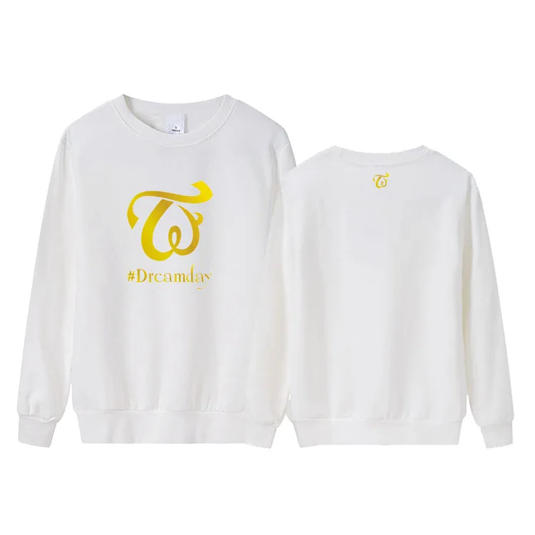 New arrival kpop twice concert dream day same printing o neck thin hoodies spring autumn pullover loose unisex sweatshirt
New arrival kpop twice concert dream day same printing o neck thin hoodies spring autumn pullover loose unisex sweatshirt