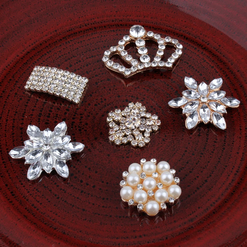 30PCS Vintage Crown/snow/flower Rhinestone Buttons Bling Alloy Crystal Flatback Flower Centre Buttons for Wedding Embellishment
30PCS Vintage Crown/snow/flower Rhinestone Buttons Bling Alloy Crystal Flatback Flower Centre Buttons for Wedding Embellishment