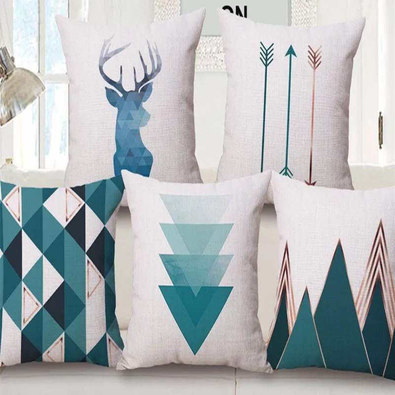 Nordic Style Deer Geometric Cushion Covers Mountain Arrows Pillow Cases Linen Cotton pillow Covers Bedroom Sofa Decoration
Nordic Style Deer Geometric Cushion Covers Mountain Arrows Pillow Cases Linen Cotton pillow Covers Bedroom Sofa Decoration