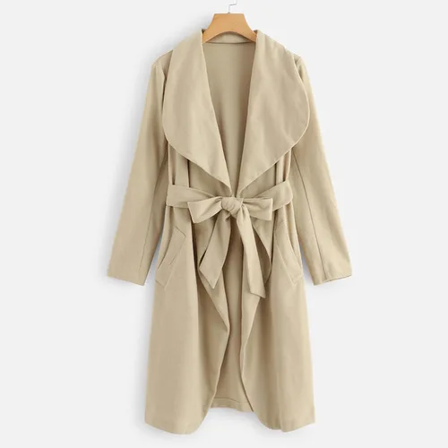 Casual Windbreaker Trench Coat For Women Casaco Feminino Womens Trench Coats Female Overcoat Casacos Femininos Long Coat
Casual Windbreaker Trench Coat For Women Casaco Feminino Womens Trench Coats Female Overcoat Casacos Femininos Long Coat