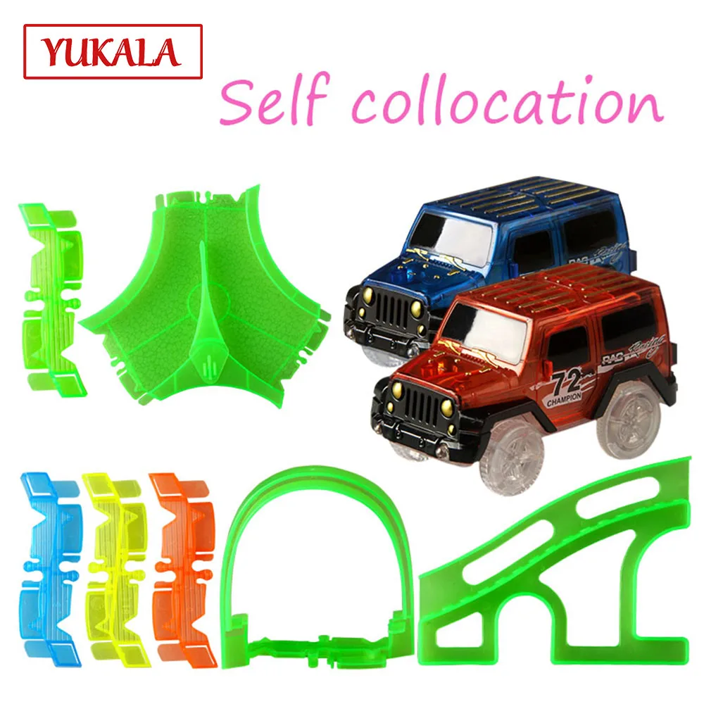 Luminous track cars intersection/bridge/tunne boys and girls toys factory race track accessories free combination children's toy
Luminous track cars intersection/bridge/tunne boys and girls toys factory race track accessories free combination children's toy