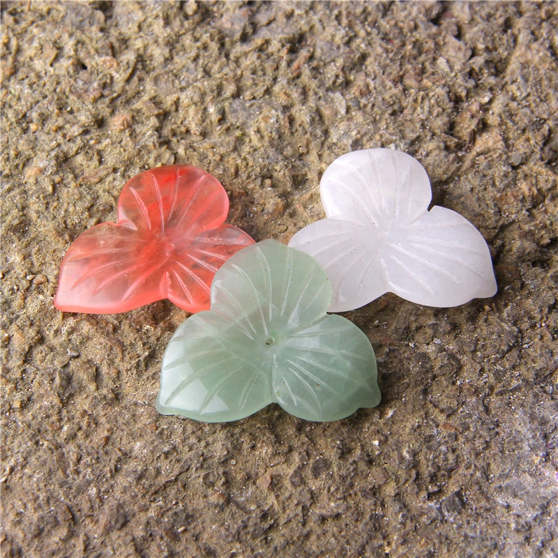 1pc Handmade 30MM Natural Three petals White Aventurine Rose Quart Stone Jewelry Spacer Bead Carved Flower Shaped Stone Pendant
1pc Handmade 30MM Natural Three petals White Aventurine Rose Quart Stone Jewelry Spacer Bead Carved Flower Shaped Stone Pendant