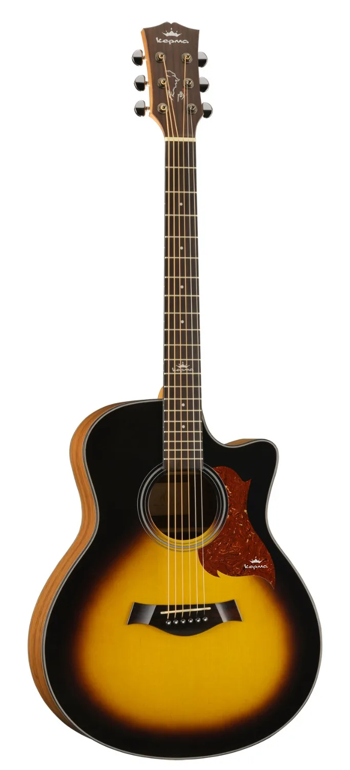 Горячие guitars 41 дюймов высокое качество кемпа a2c гитара акустическая палисандр