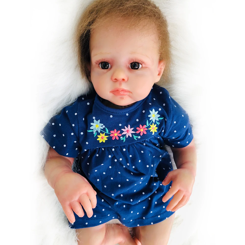 Куклы reborn Babies 50 см супер бутик силиконовая игрушка baby girl alive bebe Bonecas 2019 DOLLMAI для