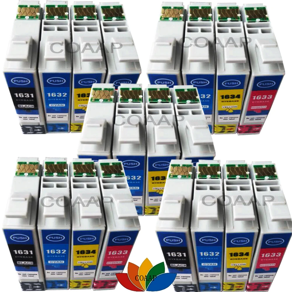 20 Compatible EPSON 16XL T1631 T1632 T1633 T1634 OR T1621 T1622 T1623 T1624 Ink Cartridge Free shipping
20 Compatible EPSON 16XL T1631 T1632 T1633 T1634 OR T1621 T1622 T1623 T1624 Ink Cartridge Free shipping