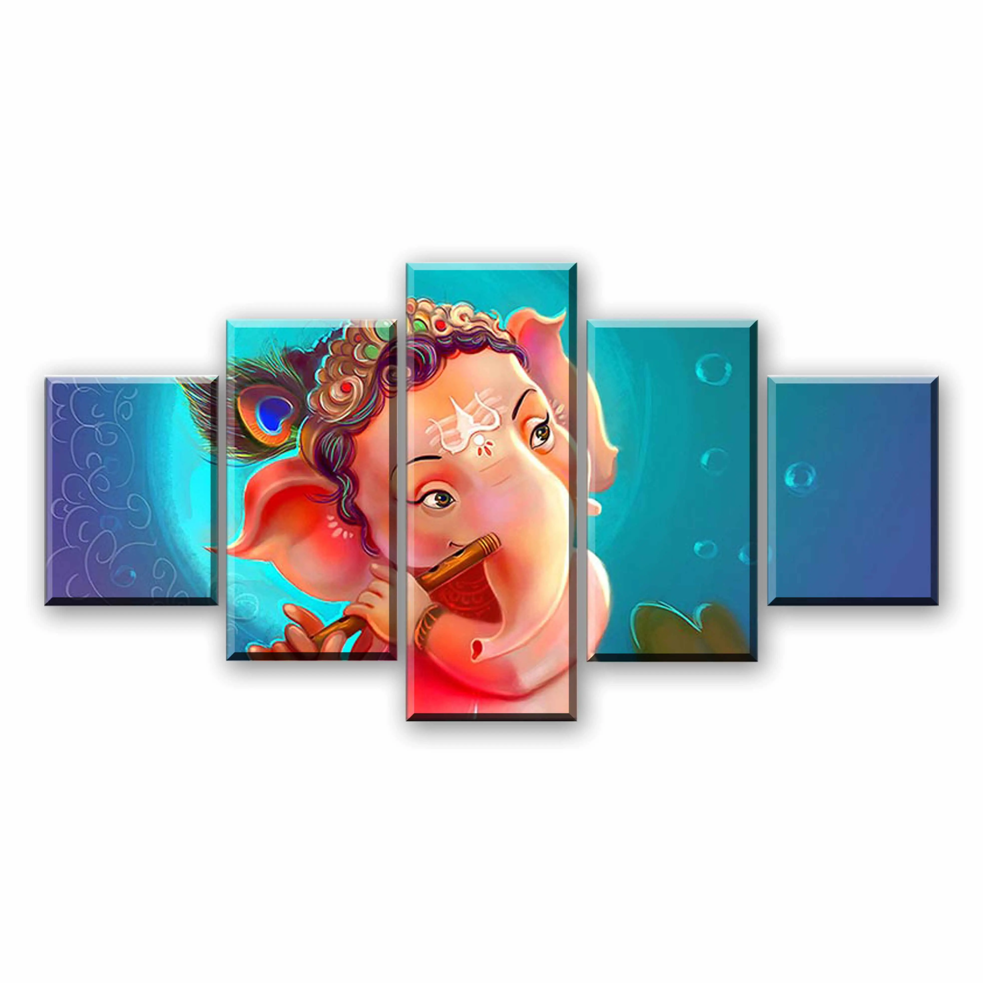Art Canvas Classic Modular Picture HD 5 Panel Ganesha Buddha Poster Home Decor Wall Portrait Painting Printed Living Room Framed
Art Canvas Classic Modular Picture HD 5 Panel Ganesha Buddha Poster Home Decor Wall Portrait Painting Printed Living Room Framed