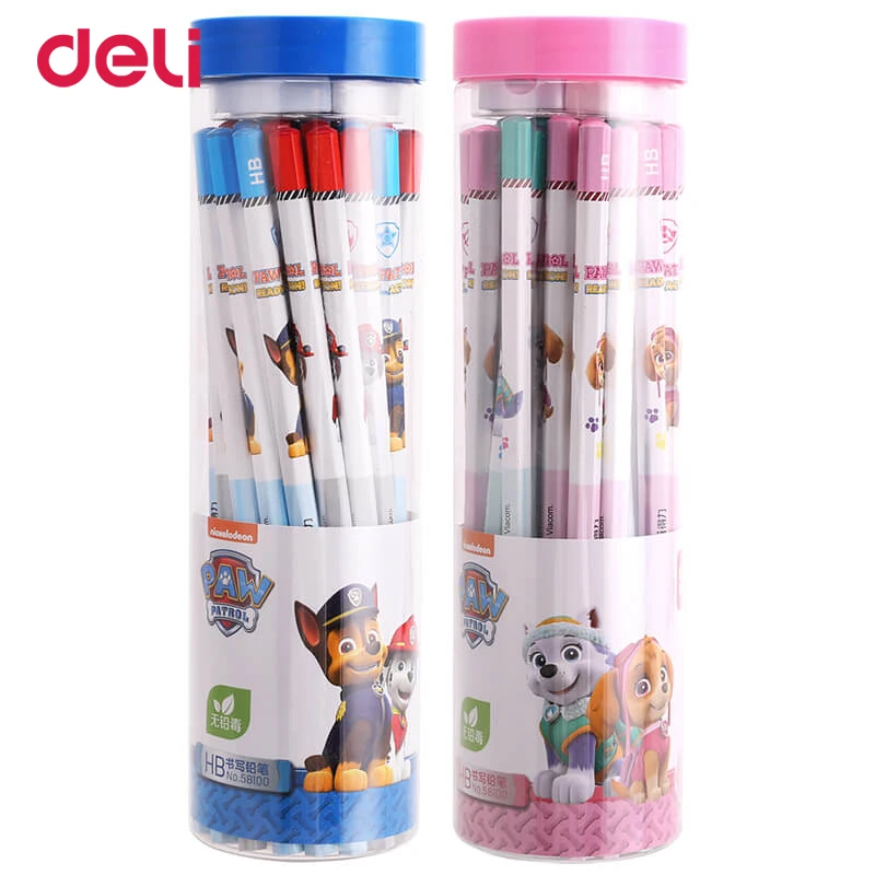 Deli 36 pcs Paw Patrol Wood Pencil Sets Student Writing stationery supplies safe school Hexagonal pen children writing wholesale
Deli 36 pcs Paw Patrol Wood Pencil Sets Student Writing stationery supplies safe school Hexagonal pen children writing wholesale