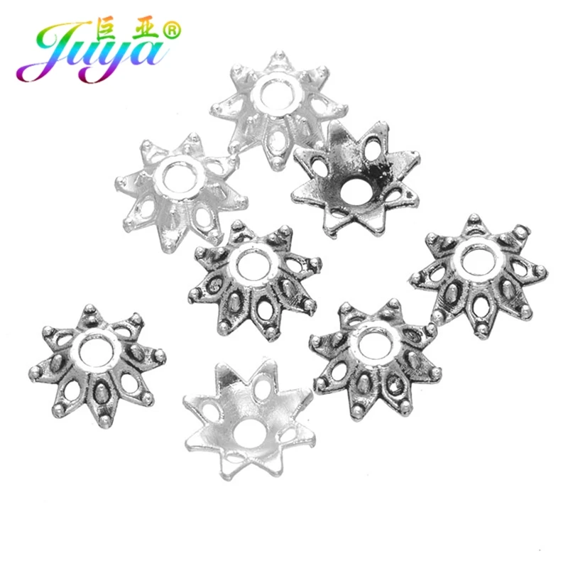 Juya 100pcs/lot DIY Beading Jewelry Findings Antique Silver Color Star Bead Caps Accessories For Needlework Jewelry Making
Juya 100pcs/lot DIY Beading Jewelry Findings Antique Silver Color Star Bead Caps Accessories For Needlework Jewelry Making