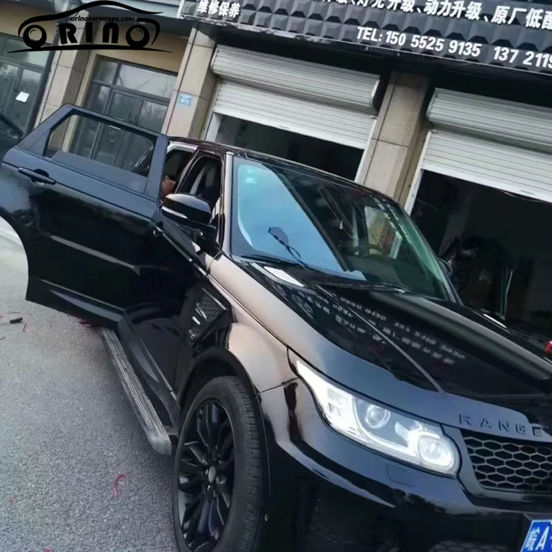 High Glossy Black Vinyl Wrap Car Wrap with Air Bubble Shiny Black Vinyl Ultra Gloss Wrap Film Piano ORINO WRAPS 1.52x20 meters
High Glossy Black Vinyl Wrap Car Wrap with Air Bubble Shiny Black Vinyl Ultra Gloss Wrap Film Piano ORINO WRAPS 1.52x20 meters
