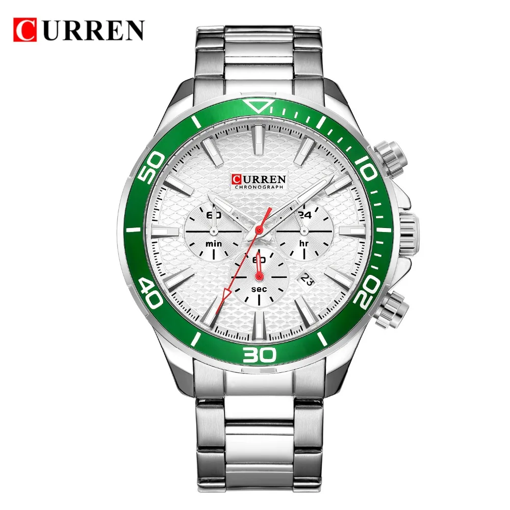 New Curren Luxury hours Men Quartz Watch Man Full Steel Watch Fashion Casual Date Watch Sports Military Wristwatches Waterproof
New Curren Luxury hours Men Quartz Watch Man Full Steel Watch Fashion Casual Date Watch Sports Military Wristwatches Waterproof