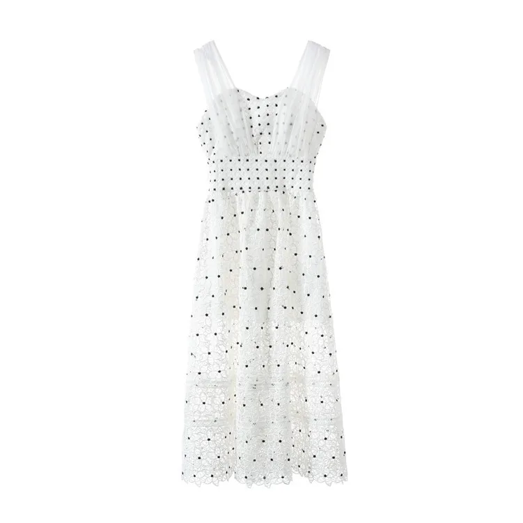 High Quality Self Portrait Dress 2019 Women Elegant Maxi Long Dress Red/White Polka Dot Hollow out Lace Dress Female Vestidos
High Quality Self Portrait Dress 2019 Women Elegant Maxi Long Dress Red/White Polka Dot Hollow out Lace Dress Female Vestidos