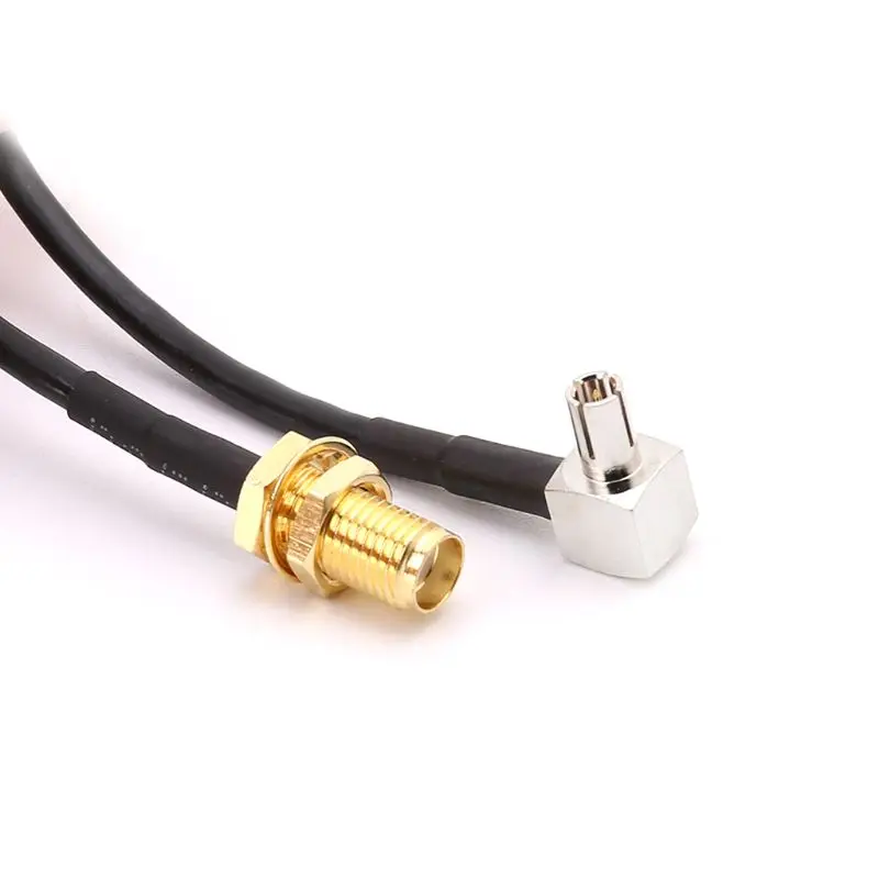 SMA Female Jack To TS9 Male Right Angle RG174 Pigtail Cable 20cm Antenna Coaxial Cables
SMA Female Jack To TS9 Male Right Angle RG174 Pigtail Cable 20cm Antenna Coaxial Cables