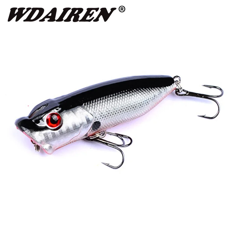 1Pcs Topwater Popper Fishing Lures 6.5cm 12g Fishing Bait Hard Bait Artificial Wobblers Plastic Fishing Tackle With 6# Hooks
1Pcs Topwater Popper Fishing Lures 6.5cm 12g Fishing Bait Hard Bait Artificial Wobblers Plastic Fishing Tackle With 6# Hooks