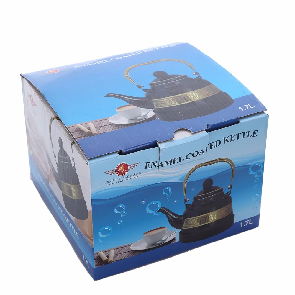 1.1,1.7,2.5L Golden Black Enamel Pot Traditional Chinese Bell shaped pot Thickened Water Kettle Electromagnetic Furnace Gas Pot
1.1,1.7,2.5L Golden Black Enamel Pot Traditional Chinese Bell shaped pot Thickened Water Kettle Electromagnetic Furnace Gas Pot