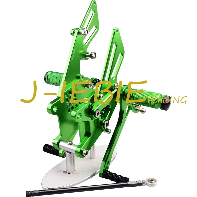 CNC гоночный Rearset, Регулируемые задние комплекты, подножки, подходят для Кавасаки ниндзи ZX10R 2006 2007 2008 2009 2010 зеленый
CNC гоночный Rearset, Регулируемые задние комплекты, подножки, подходят для Кавасаки ниндзи ZX10R 2006 2007 2008 2009 2010 зеленый