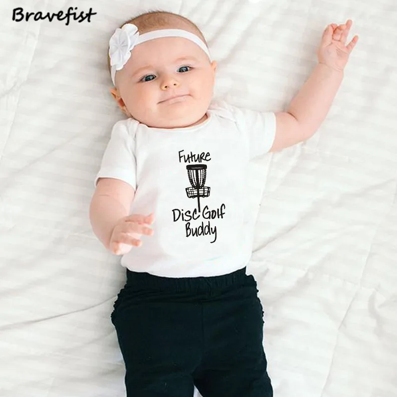 White Baby Girls Clothes Summer Children Bodysuits Baby Jumpsuits 0-24Months Short Sleeve Kids Outwear Future Disc Golf Buddy
White Baby Girls Clothes Summer Children Bodysuits Baby Jumpsuits 0-24Months Short Sleeve Kids Outwear Future Disc Golf Buddy