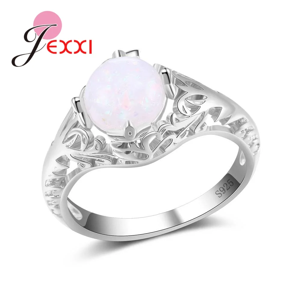 Hot Selling Vintage Round Opal Stones Paved 925 Sterling Silver High Quality Wedding Party Band Rings For Women
Hot Selling Vintage Round Opal Stones Paved 925 Sterling Silver High Quality Wedding Party Band Rings For Women