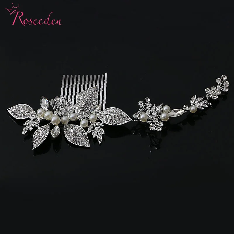 women luxury rhinestone flowers with simulated pearl hair combs bridal alloy wedding accessories Bride Hair Comb AccessorieRE385
women luxury rhinestone flowers with simulated pearl hair combs bridal alloy wedding accessories Bride Hair Comb AccessorieRE385