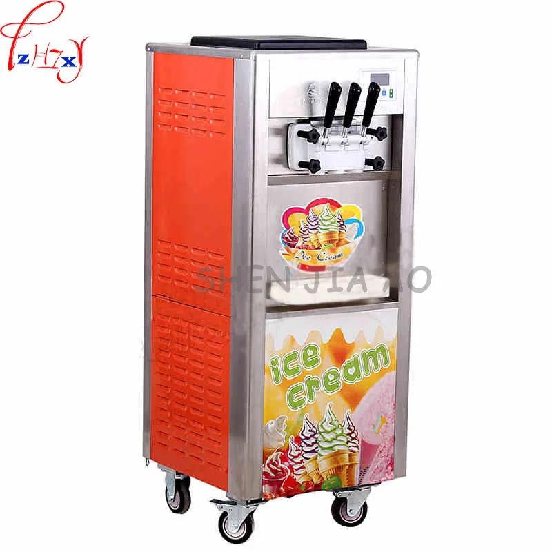 commercial three-color soft ice cream machine stainless steel soft ice cream cone sundae ice cream machine make ice cream 1800W
commercial three-color soft ice cream machine stainless steel soft ice cream cone sundae ice cream machine make ice cream 1800W