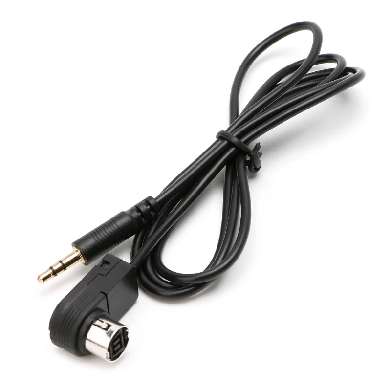 3.5mm Car Aux Input Cable Mini Plug Jack For ALPINE AI-NET iPhone MP3 New