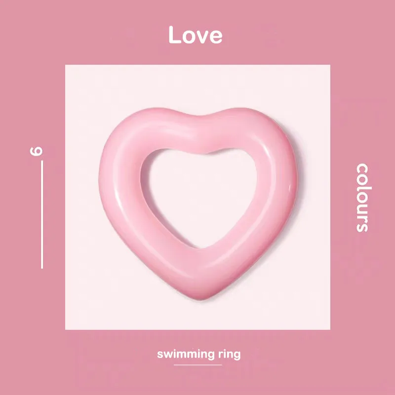 New Inflatable Love Swimming Ring High Lifebuoy Quality Summer Beach Party Pool Float Decoration Mattress Toys Child Adult Gift
New Inflatable Love Swimming Ring High Lifebuoy Quality Summer Beach Party Pool Float Decoration Mattress Toys Child Adult Gift