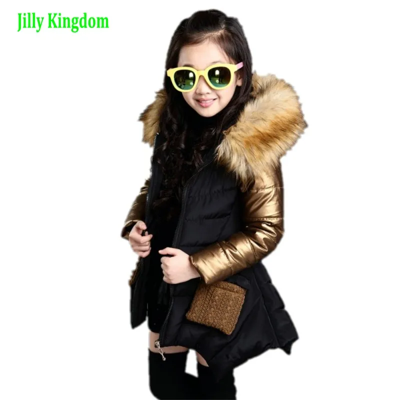 New Thickness Warmer Down Jacket For Girl Fashion Kids Winter Jacket Manteau Fille Hiver Hooded Girls Winter Coat 4-13Y
New Thickness Warmer Down Jacket For Girl Fashion Kids Winter Jacket Manteau Fille Hiver Hooded Girls Winter Coat 4-13Y