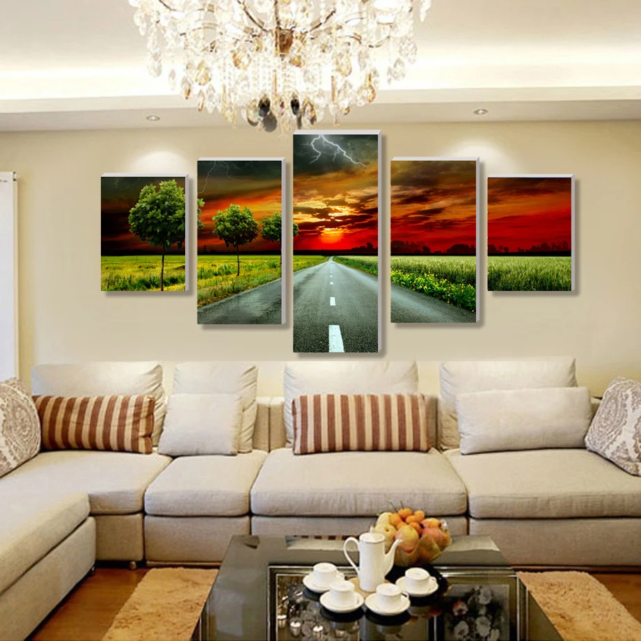 Paintings Cuadros Decoracion Borderless 5 Road Sunrise Modern Home Decoration Painting Wall = Decorative On Canvas Pictures Hd
Paintings Cuadros Decoracion Borderless 5 Road Sunrise Modern Home Decoration Painting Wall = Decorative On Canvas Pictures Hd