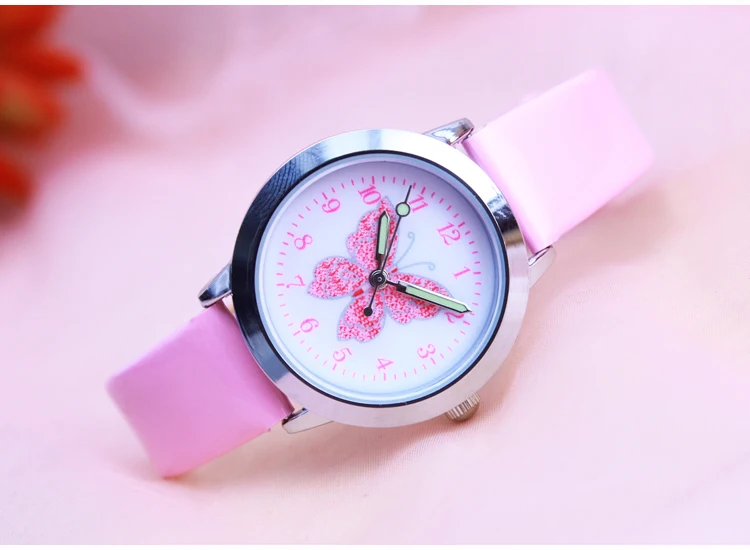 Fashion Brand Children's Watches Kids Quartz Watch Student Girls Quartz-watch Cute Colorful Butterfly Dial Waterproof Watch
Fashion Brand Children's Watches Kids Quartz Watch Student Girls Quartz-watch Cute Colorful Butterfly Dial Waterproof Watch