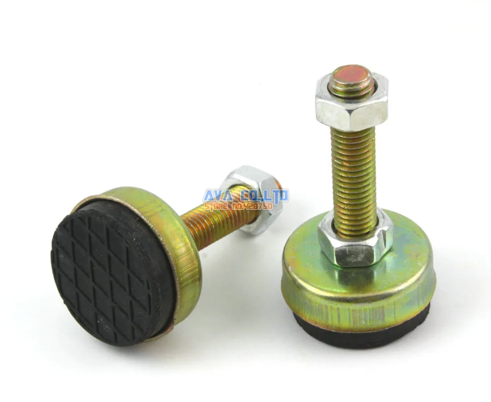 4 Pieces 43mm Base M12x55mm Adjustable Anti Slip Lathe Leg Furniture Leveling Feet Pad
4 Pieces 43mm Base M12x55mm Adjustable Anti Slip Lathe Leg Furniture Leveling Feet Pad