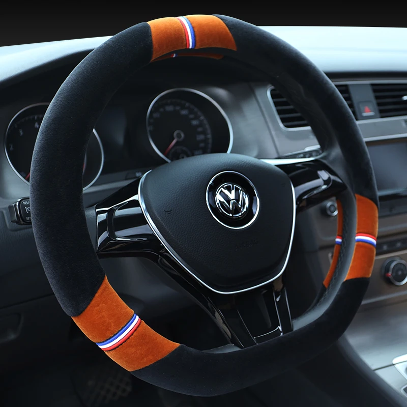 Car Steering Wheel Cover D Shape Soft Short plush Winter For Nissan Qashqai J11 X-trail T32 For Kia Sportage Optima GOLF 7 2015
Car Steering Wheel Cover D Shape Soft Short plush Winter For Nissan Qashqai J11 X-trail T32 For Kia Sportage Optima GOLF 7 2015