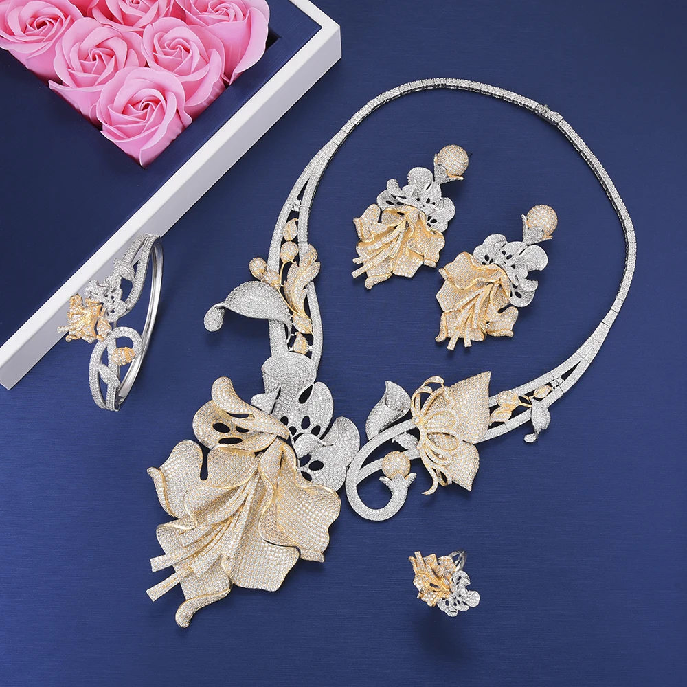 LARRAURI 2019 New Luxury Charms Cubic Zirconia Statement Nigerian Jewelry sets For Women Wedding Bridal Dubai Jewelry Sets
LARRAURI 2019 New Luxury Charms Cubic Zirconia Statement Nigerian Jewelry sets For Women Wedding Bridal Dubai Jewelry Sets