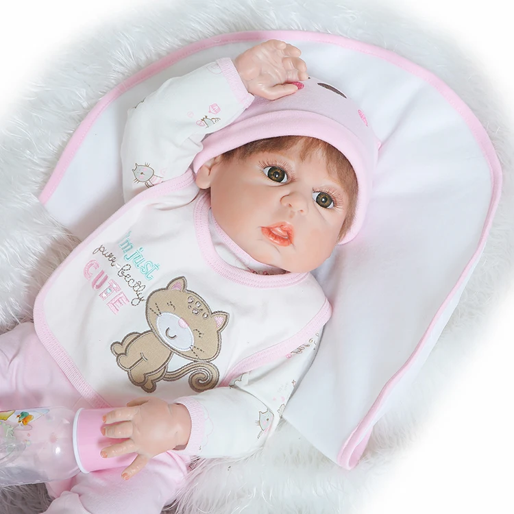 Куклы Reborn для продажи 23 "полностью силиконовые детские куклы высокого качества подарок детям куклы Bebe реальное возрождение bonecas
Куклы Reborn для продажи 23 "полностью силиконовые детские куклы высокого качества подарок детям куклы Bebe реальное возрождение bonecas