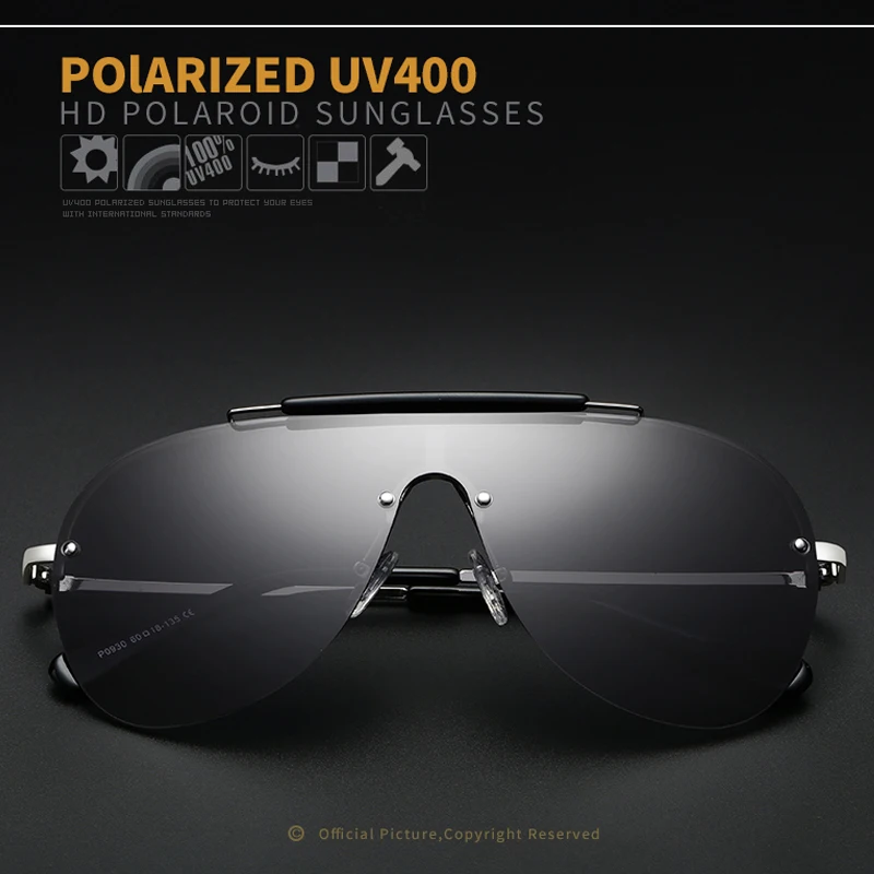 2019 LVVKEE Top Oversized Rimless Sunglasses Men's Explosion Polarized Sun Glasses Driving Eyewear Male UV400 Oculos de sol
2019 LVVKEE Top Oversized Rimless Sunglasses Men's Explosion Polarized Sun Glasses Driving Eyewear Male UV400 Oculos de sol