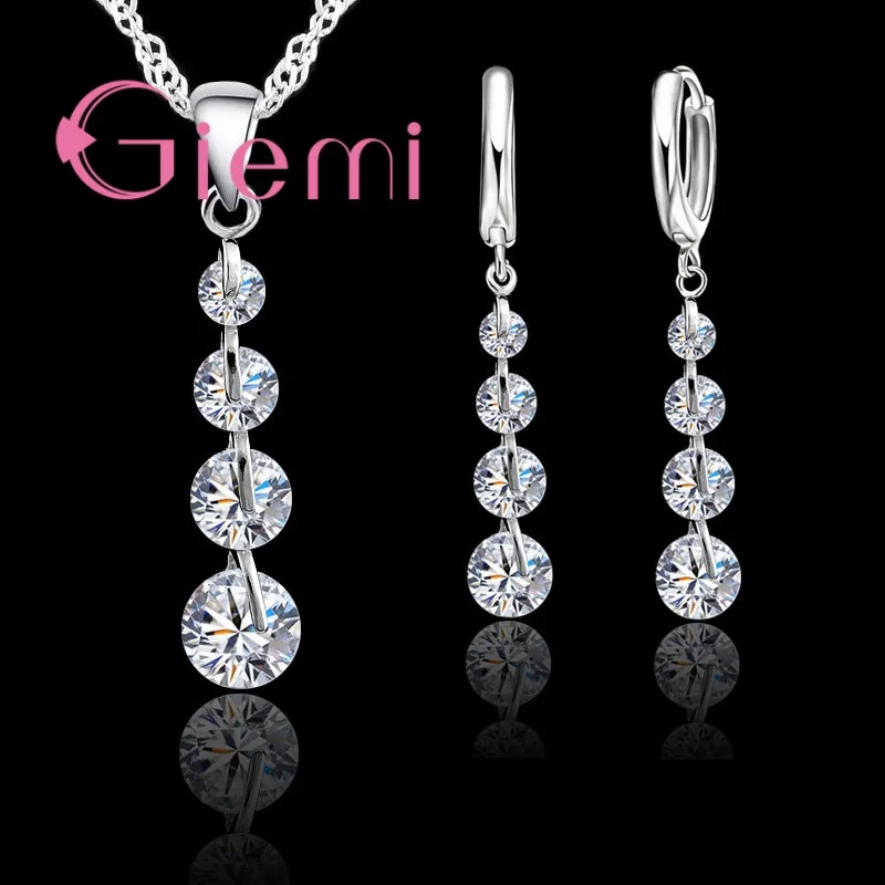 Romantic Pure 925 Sterling Silver Link Chain Crystal Pendant Jewelry Set For Women Choker Wedding Jewelry Set
Romantic Pure 925 Sterling Silver Link Chain Crystal Pendant Jewelry Set For Women Choker Wedding Jewelry Set