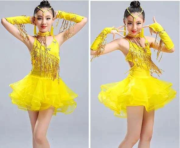 New Design Girls Latin Dance Dresses Performance Clothing Professional Tassel Latin Dress Stage Dance Clothes for Kids
New Design Girls Latin Dance Dresses Performance Clothing Professional Tassel Latin Dress Stage Dance Clothes for Kids