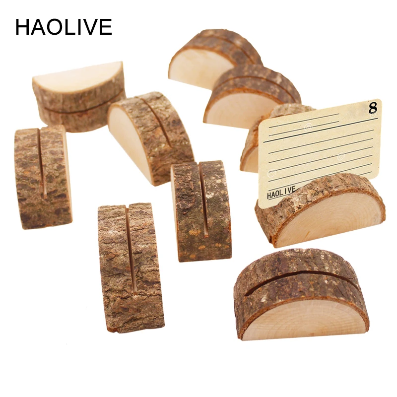 HAOLIVE 10pcs Card Clip With Bark Stump DIY Decor For Party DIY Decor Wedding Birthday Party Grinding Home Safe Ornaments
HAOLIVE 10pcs Card Clip With Bark Stump DIY Decor For Party DIY Decor Wedding Birthday Party Grinding Home Safe Ornaments