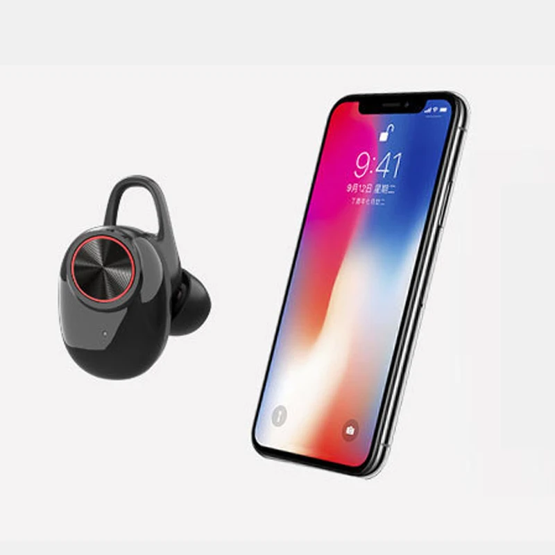 MKUYT V5 Smart Wireless Sports Mini Bluetooth Headphones Stereo Audio Binaural Bass Earphone Charging Box for Bluetooth Device
MKUYT V5 Smart Wireless Sports Mini Bluetooth Headphones Stereo Audio Binaural Bass Earphone Charging Box for Bluetooth Device