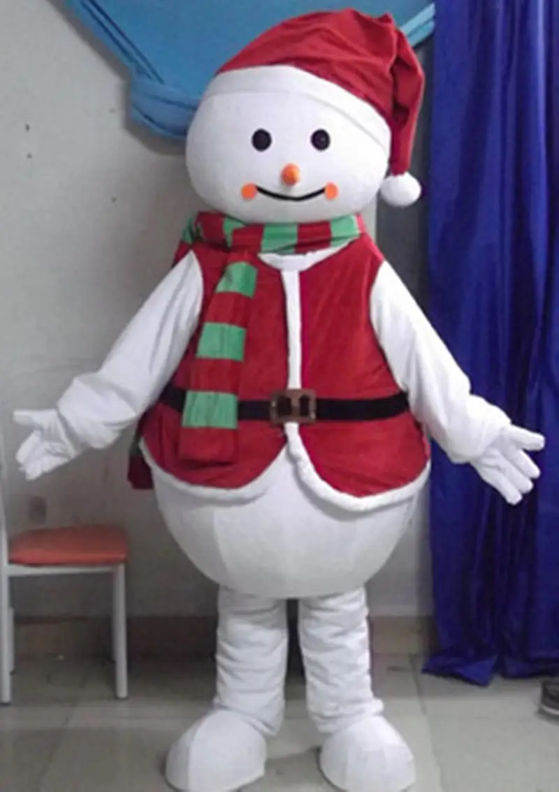 New Adult Red Snowman Cartoon Party Mascot Costume Christmas Fancy Dress Halloween Mascot Costume Free Ship
New Adult Red Snowman Cartoon Party Mascot Costume Christmas Fancy Dress Halloween Mascot Costume Free Ship