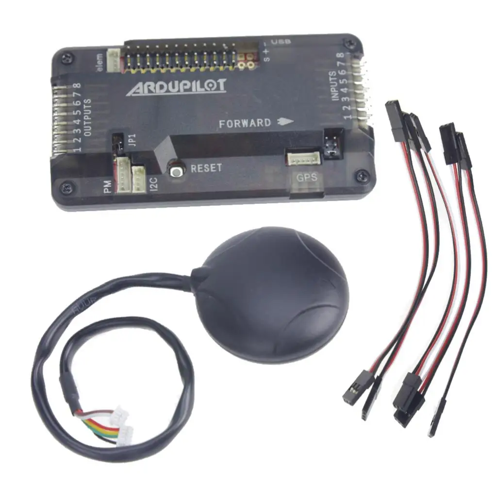 APM2.8 APM 2 8 RC Мультикоптер Полетный контроллер плата с чехлом 6 м GPS Компас для DIY FPV