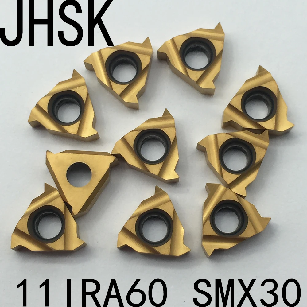 10pcs 11IRA60 SMX30 Carbide Insert For Threading Turning Tool Boring BAR blade High cost performance
10pcs 11IRA60 SMX30 Carbide Insert For Threading Turning Tool Boring BAR blade High cost performance