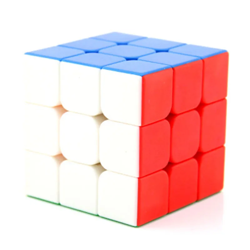 1 шт New Ен июня YJ RuiLong 3x3x3 разноцветный волшебный куб Stickerless головоломка на скорость