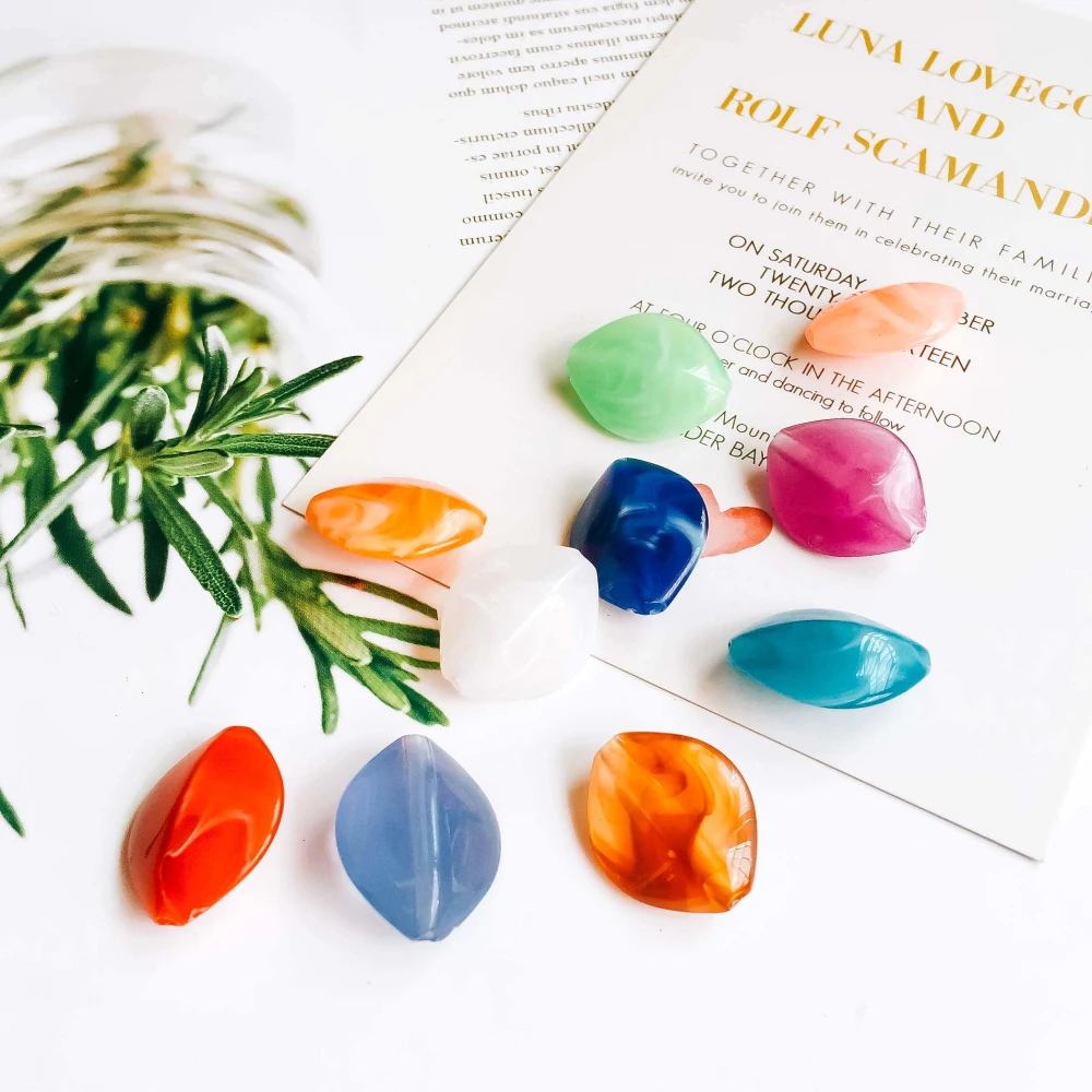 Acrylic Resin Plastic Beads Rhombus Pendant Bracelet Earring Accessories Supplies for Jewelry Making Diy Handmade 10pcs
Acrylic Resin Plastic Beads Rhombus Pendant Bracelet Earring Accessories Supplies for Jewelry Making Diy Handmade 10pcs