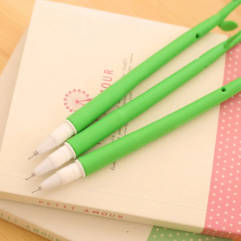 4 pcs Gel Pens Cartoon flower black colored kawaii gift gel-ink pens pens for writing Cute stationery office school supplies
4 pcs Gel Pens Cartoon flower black colored kawaii gift gel-ink pens pens for writing Cute stationery office school supplies