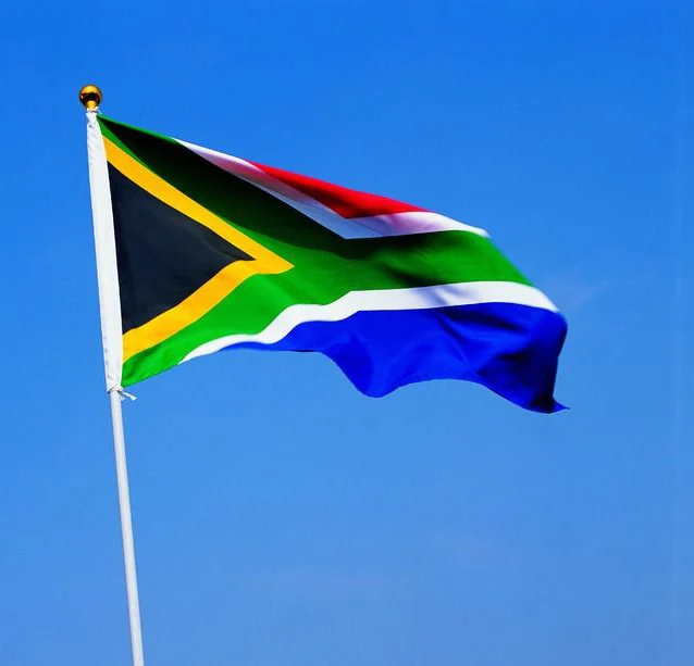 100% polyester South Africa Flag measure 60x100cm/90x150cm/120x200cm/150x250cm/180x300cm
100% polyester South Africa Flag measure 60x100cm/90x150cm/120x200cm/150x250cm/180x300cm