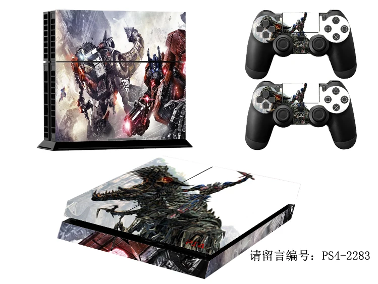 Длительность Трансформаторы Этикеты Винила Ps4 Наклейки Кожи Для Sony Playstation 4