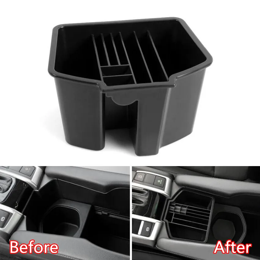 YAQUICKA Car Central Console Armrest Storage Box Tray Organizer For Honda 10th Civic 2016 2017 2018 Car Styling Accessories ABS
YAQUICKA Car Central Console Armrest Storage Box Tray Organizer For Honda 10th Civic 2016 2017 2018 Car Styling Accessories ABS